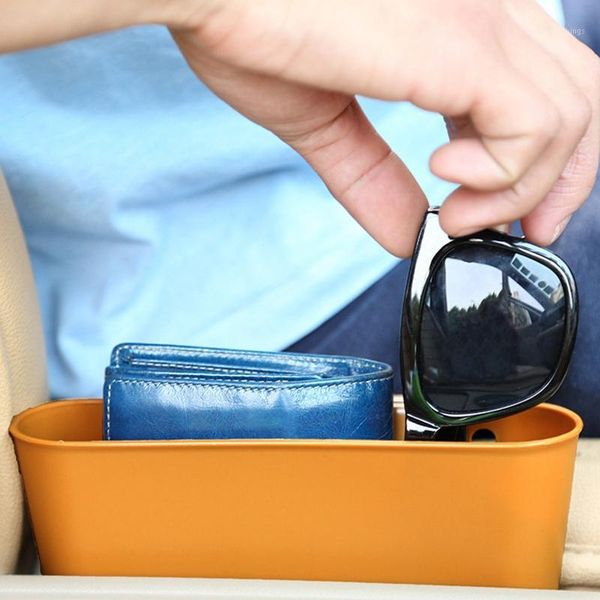 

1pcs automobile storage organizer box car seat slit pocket holder seat seam storage box car styling1