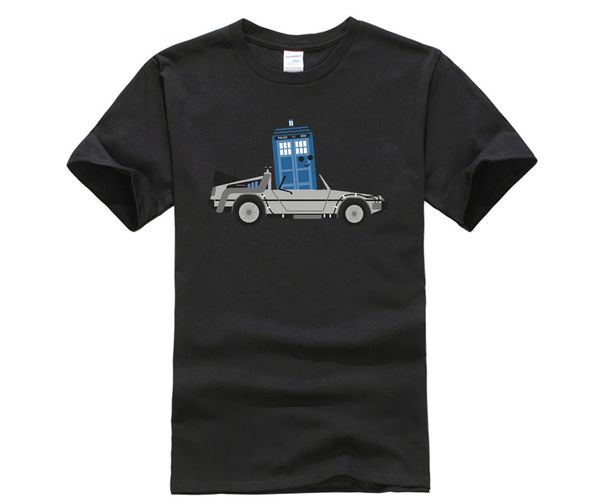 

мужчины печать с коротким рукавом тенниска тенденция машина времени х двух мужчин белый короткий рукав футболки спорт толстовка с капюшоном