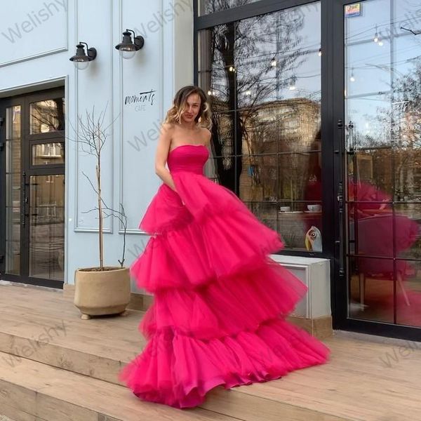 

sexy high низкоуровневое рюшачьи женское платье для женщин без бретелек длинные тюль платья рюшами знаменитости вечером выпускной выпуск, Black;gray