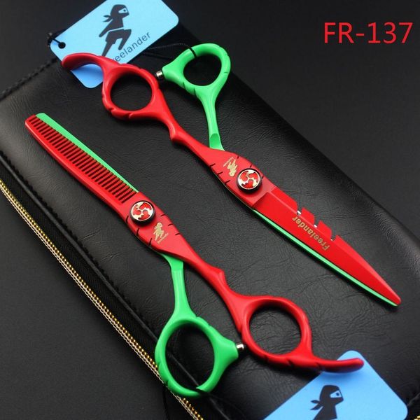 

freelander волос ножницы 440c 6 дюймов профессиональные парикмахерские ножницы для резки истончение ножницы парикмахерские ножницы freelande