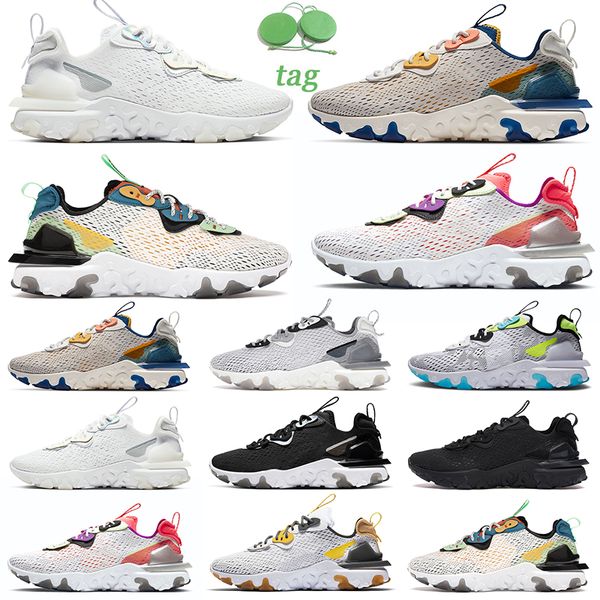 

react vision running shoes women mens trainers sports sneakers light orewood brown worldwide iridescent honeycomb walking jogging