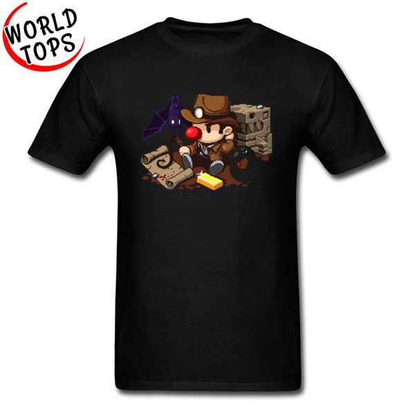 

cartoon classic 3d printed spelunky guy bat snake map mario treasure storehouse funny boy gift hooded sweatshirt hoodie men t shirt