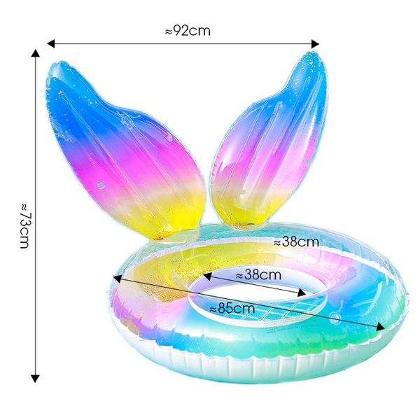 

colorfui надувное плавание кольцо взрослых пайлтет бассейн плавающая кружок женщины гигантский бассейн летний пляж вода играет жизнь буй пло