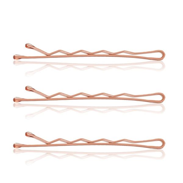 

24pcs 6cm зажим для волос золото серебро аксессуары для волос украшения для девочек женщины заколками дети headwear hairgrips metal barrette, Black;brown