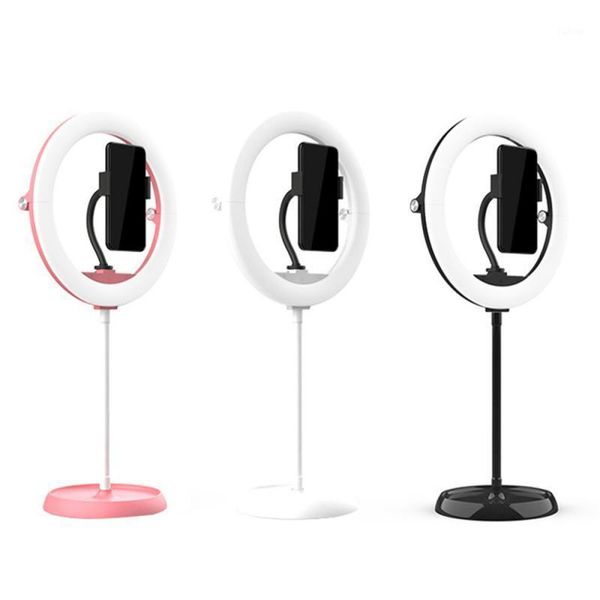

flashes professional led ring fill light makeup wedding live broadcast lamps 120 beans with phones holder clip sets1