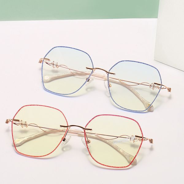 

2021 sunglasses womens brand sun glasses mirror frame sunglasses classic sun quality gold mens high pilot uv fashion glasses gsekl, White;black