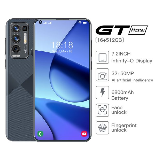 

unlocked global version original mobilphone 16+512gb andriod 11.0 phone mtk6889 10 core 6800mah big battery 32+64mp smartphones celular 4g 5