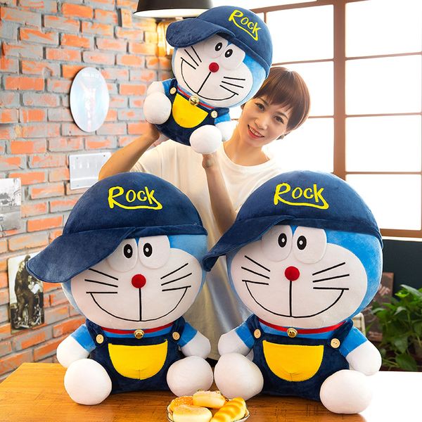 

anime doraemon pokonyan dingdang cat cute stuffed plush toys soft skin-friendly gk action figure collect model gifts pillow