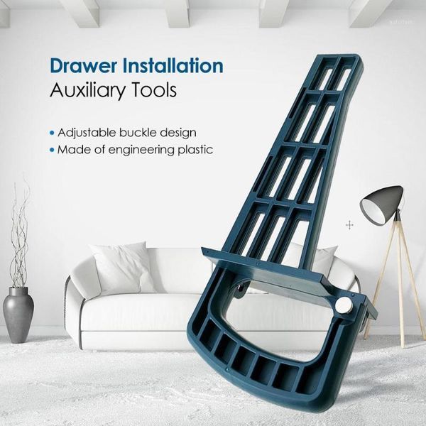 

drawer track slide installation hand tool jig auxiliary positioning holder drawer jig mounting cabinet hardware woodworking tool1