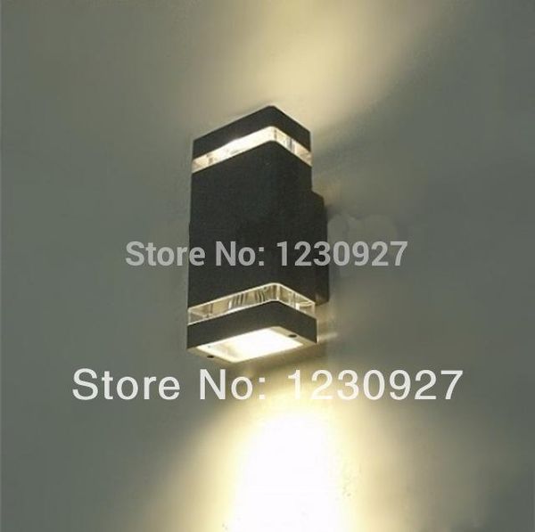 

6w high-power led outdoor waterproof wall villa balcony door head light lamp outdoor wall full aluminum column head lights