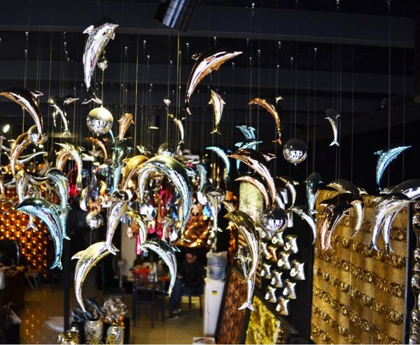 

air pendant dolphin pendant decorative objects three-dimensional ceiling home l mall ceil decorations