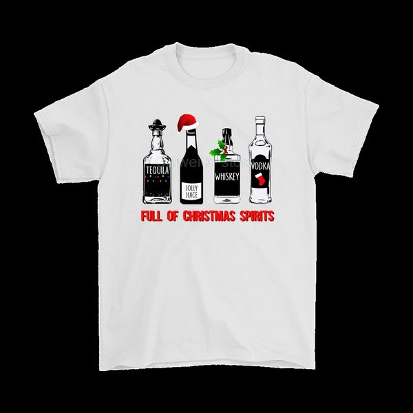 

summer fashion street t-shirt full of christmas spirits full of vodka quality fashion short sleeve men tshirt sport hooded sweatshirt hoodie