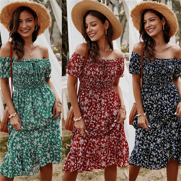 

2021 new spring/summer one-way puff dressed in women's print zfrp, Black;gray