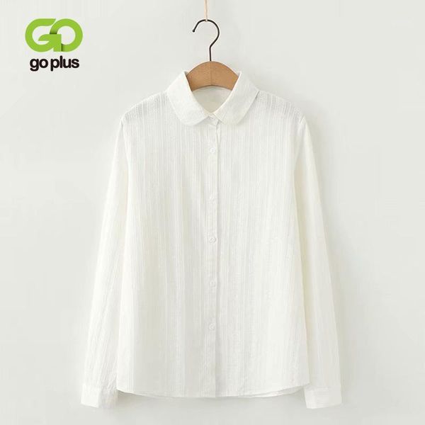 

goplus woman white shirt cotton womens and blouses plus size clothing bluzka koszulowa damska ropa mujer blusa feminina1