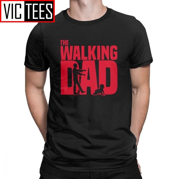 

man the walking dead the walking dad simple short sleeves tees round collar clothes printing sport hooded sweatshirt hoodie t shirt