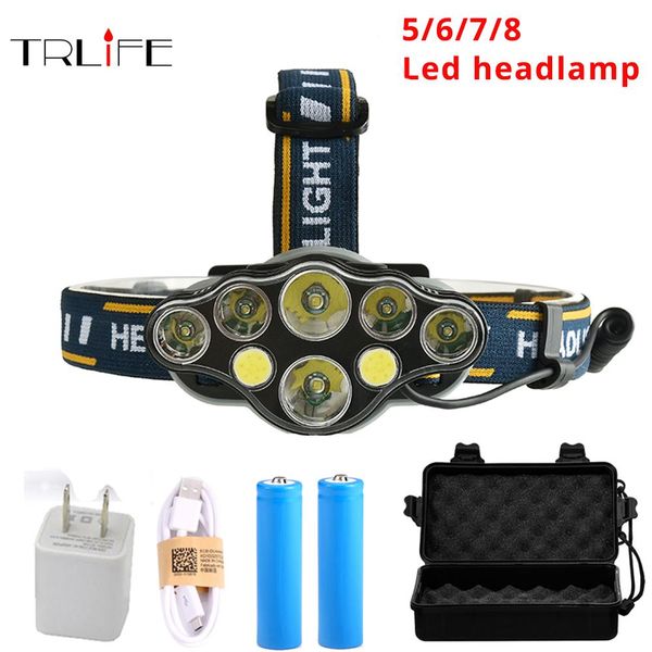 

t6cob фара режимы початка для фара 8 cablechargergift коробка водить batteryusb usb кемпинга torch218650 5 6 7 8 lamp jllwuz nana_home