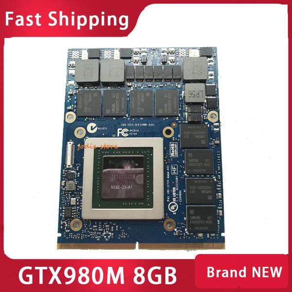 

optical drives gtx980m gtx 980m video vga graphics n16e-gx-a1 gpu card 8gb gddr5 for clevo msi test 100%