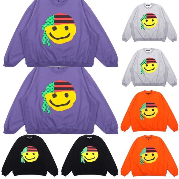 

izxhd sweatercpfm мужская одежда 2020 зима новый модный бренд kanye fei для таких же свитер fgss трехмерному пены улыбающееся лицо свитер do, Black