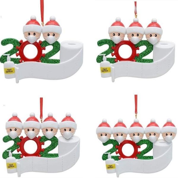 

snowman christmas ornament 4style fashion family my first christmas tree pendant party decoration 80pcs t500272