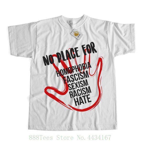 

no place for sexism racism homophobia hate t shirt men women tees short sleeve cool casual sport hooded sweatshirt hoodie