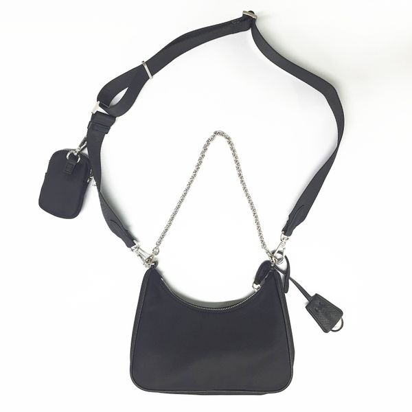 

2020 sale 3 piece womens handbags crossbody purses lady handbag tote vintage nylon shoulder bag hobo fashion duffle pink bag