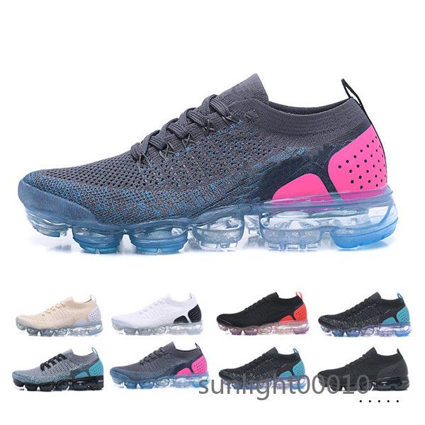 

chaussures moc 2 laceless 2.0 casual shoes triple designer mens women sneakers fly black knit sports air cushion trainers zapatos yue5