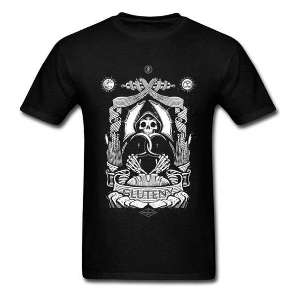 

sport prediction gluteny skull bleath black tshirt for men 2018 new arrival men's geek music tshirt plus size xxxl hip hop death tees
