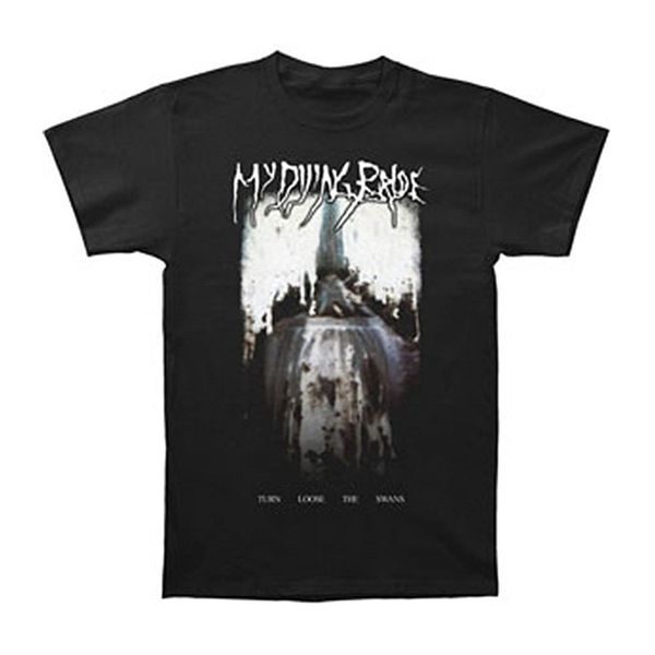 

fashion my dying bride men's turn loose the swans graphic printed t shirt black white cotton t shirt light sport hooded sweatshirt hood