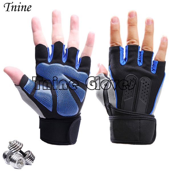 

tactical women/men body building fitness exercise weight lifting gloves arm price sizemxl, Blue;gray