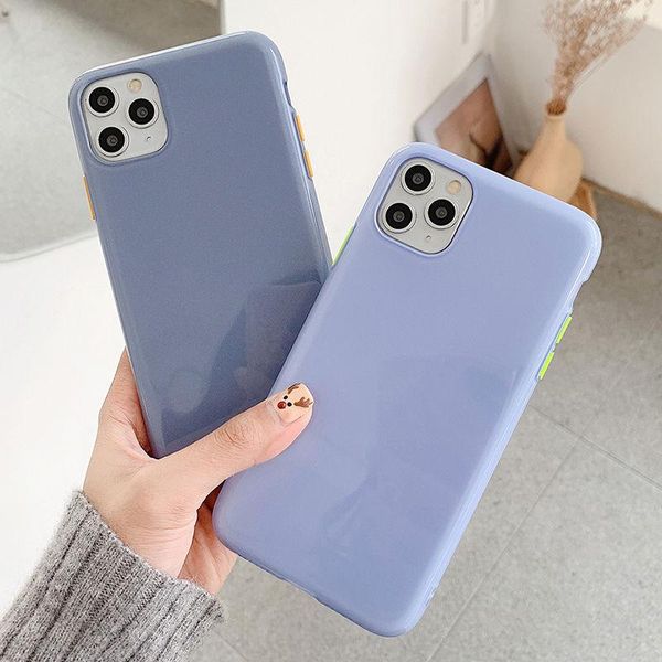 

простой обычный цвет мягкий tpu телефон чехол для iphone 11 11 pro max xr xs max x 8 7 6 6s 7 yxlbrv cases2010