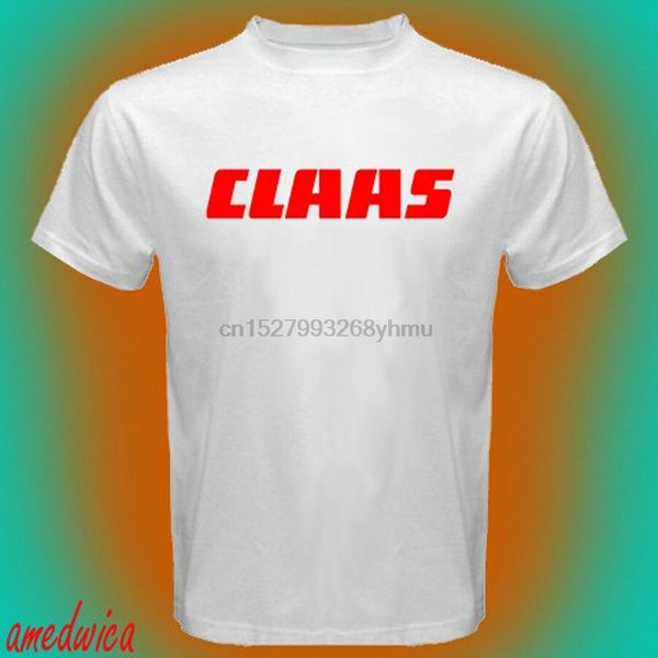 

claas tractor logo men white t-shirt sport hooded sweatshirt hoodie