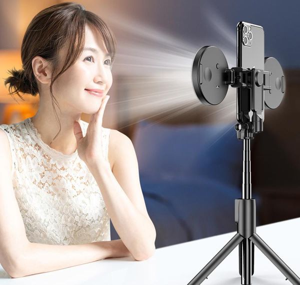 

wireless bluetooth selfie stick with led ring light foldable tripod monopod for iphone xiaomi huawei samsung a qylzxp yyysports