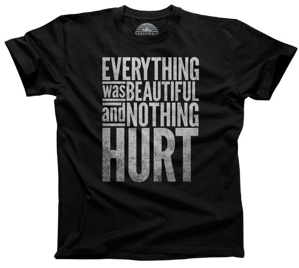 

мужская все было красиво и ничего hurt курт воннегут quote новые 2020 летний стиль casual wear дизайнеров толстовку футболки толстовка