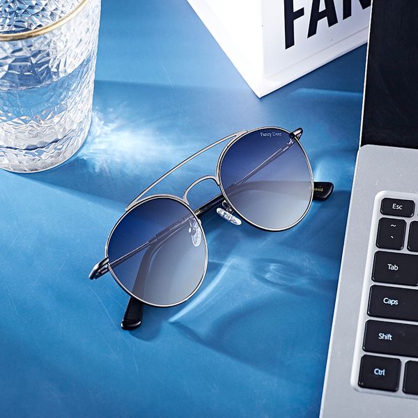 

women's deer women branded glasses glass ladies round retor fancy vintage sunglasses sun oculos fashion udnpt