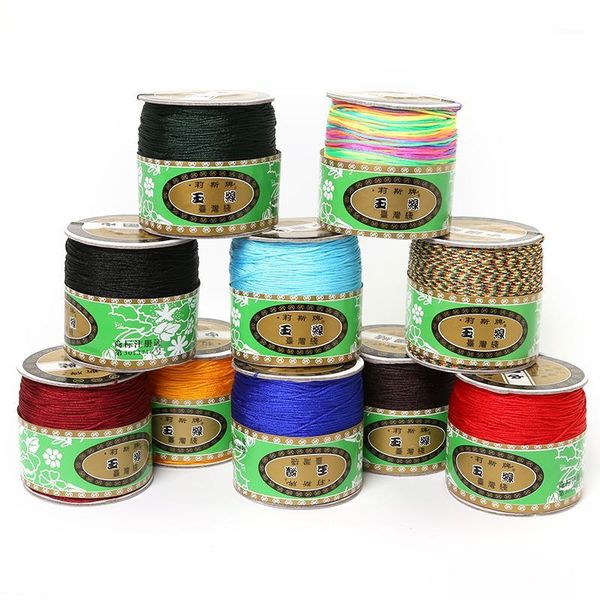 

new arrivals 350m 0.4mm beading cord, nylon bead thread chinese knot cord/string, jewelry findings rope for bracelet tassels1, Black;white