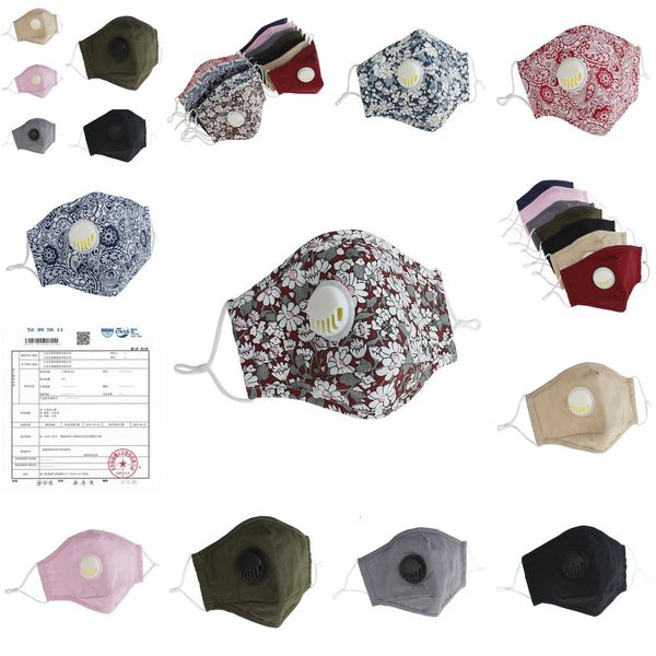 

mask reusable pm2.5 dhl washable valve anti-dust protective cotton face masks c 1cj2