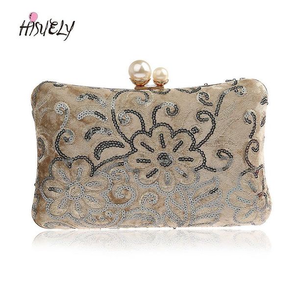 

evening bags 2021 fashion beaded bag diamond sequined clutch handbag bride wedding party chain shoulder wy221