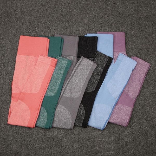 

women fitness legging high waist workout leggings jeggings elastic sportswear seamless leggins women clothing 2020 drop shipping, Black