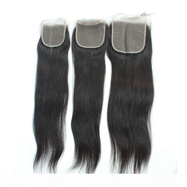

бразильская прямые волосы top lace closure богородица человеческих волос transparent шнурка затворы pre щипковых hd lace frontals 5x5 6x6 2x, Black