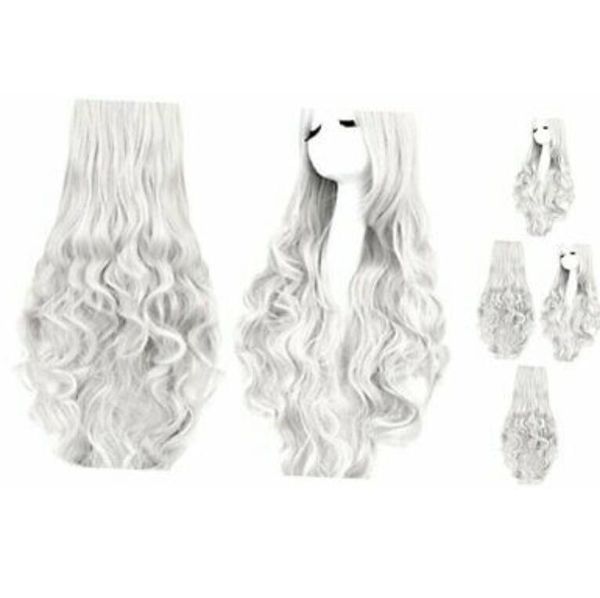 Parrucca cosplay riccia Capelli lunghi Parrucche a spirale resistenti al calore Parrucche Moda anime