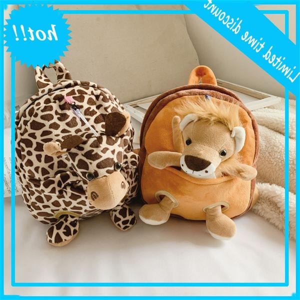 

cute children backpack 2020 new kindergarten school animal schoolbag versatile cartoon doll bag