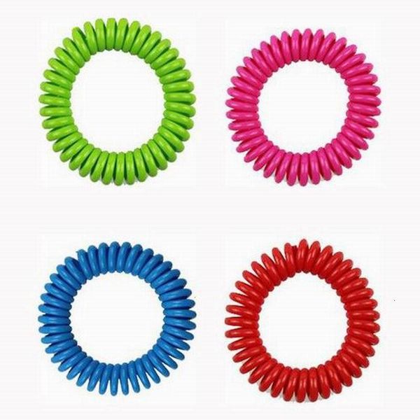 

beautymulti-color repellent bracelet natural vegetable oils phone strap elastic hand ring mosquito anti-mosquito strong, Silver