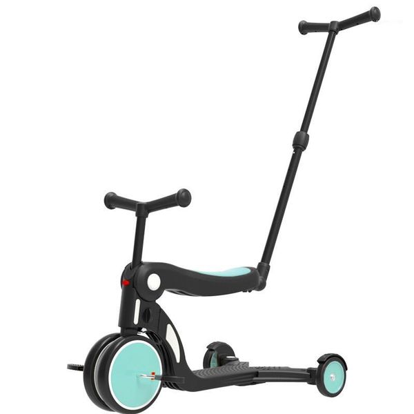 

5 in 1 multifunctional baby cart, scooter, tricycle bicycle children can sit, can lie down, seat m1
