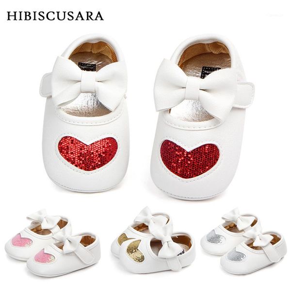 

first walkers adorable born baby girl shoes soft moccasins with bowknot infant spring pu leather heart sequined1