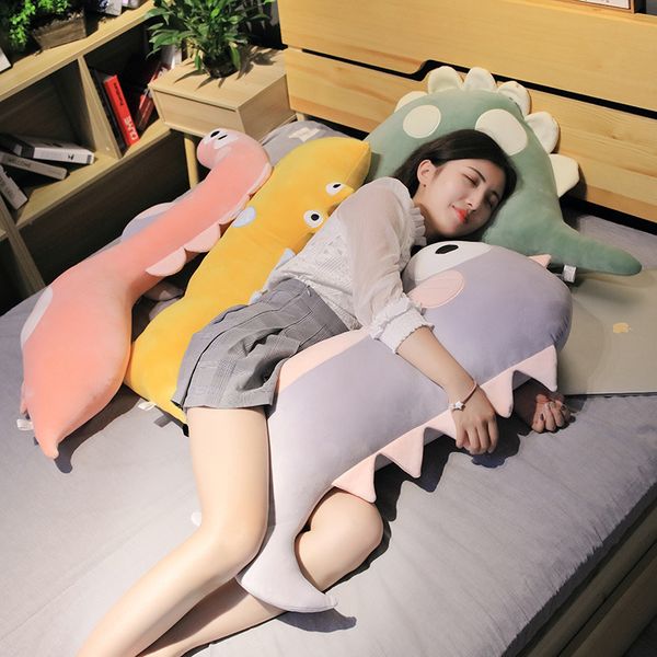 

creative promotion gift cute stuffed animals soft plush doll toy kawaii dinosaur pillow for children sleeping