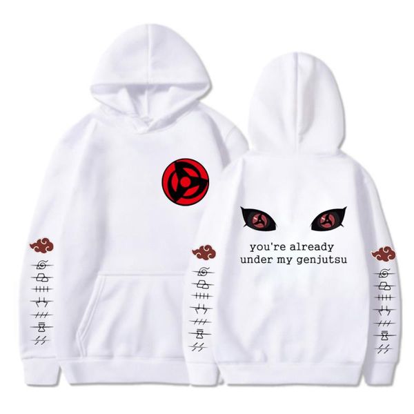 

harajuku streetwear hoodie japanese anime fashion printed men's women uchiha itachi male naruto hoodies sweatshirt lkwho, Black;white