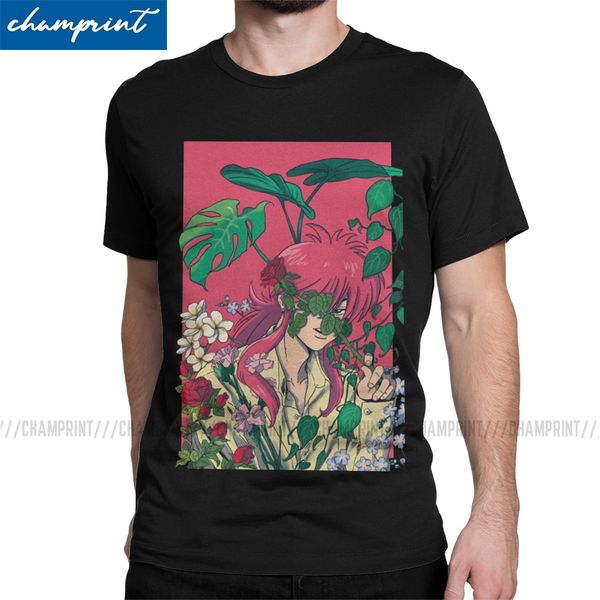 

green thumb kurama yu yu hakusho yusuke anime novelty crew neck original clothing sport hooded sweatshirt hoodie men t shirt