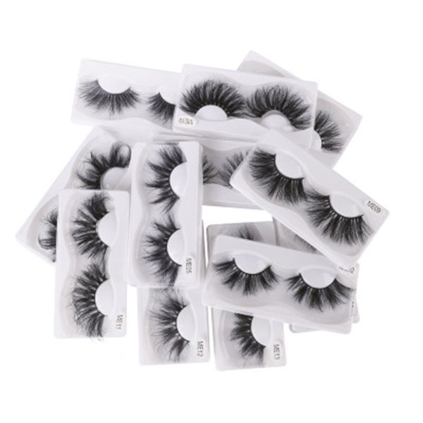 

fashion beauty product women eyelash 25 mm 3d false eyelashes mink eyelashes extension tools
