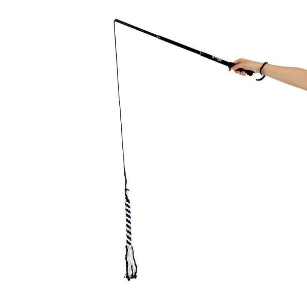 

extendable dog puppy teaser pole wand outdoor interactive pet dog flirt pole training jllxsv dayupshop