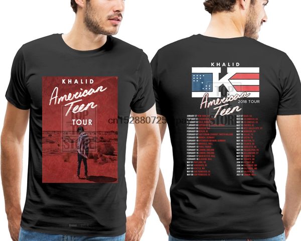 

new khalid hip hop tour men black t shirt s 4xl sport hooded sweatshirt hoodie